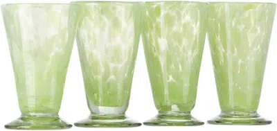 Soho Home Green Purton Highball Set, 4 Pcs