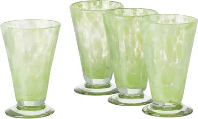 Soho Home Green Purton Highball Set, 4 Pcs