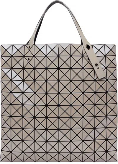 Bao Bao Issey Miyake Gray Prism Metallic Tote
