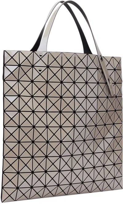 Bao Bao Issey Miyake Gray Prism Metallic Tote