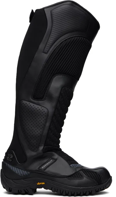 Rombaut Black Neo High Top Boots