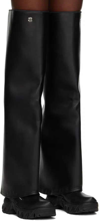 Rombaut Black Pillar Beyond Leather Tall Boots
