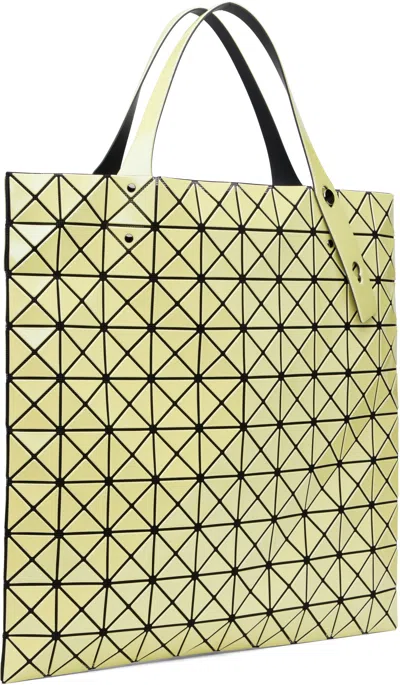 Bao Bao Issey Miyake Yellow Prism Metallic Tote