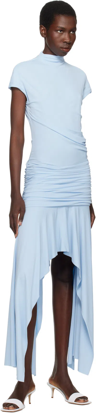 Aeyde Ilvy Leather Mules In White