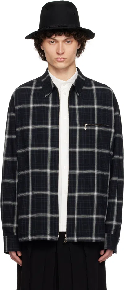 Takahiromiyashita The Soloist Black Full Zip Work Jacket