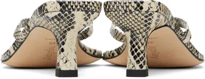 Aeyde 55mm Wilma Snake Printed Leather Sandals