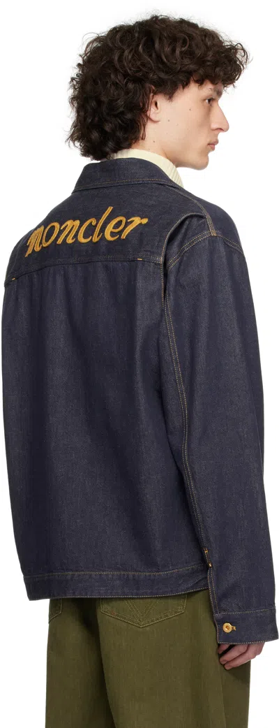 Moncler Veste En Denim Nepit X Mercedes-benz By Nigo