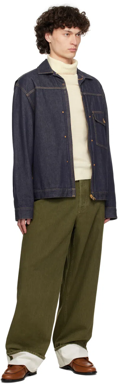 Moncler Veste En Denim Nepit X Mercedes-benz By Nigo