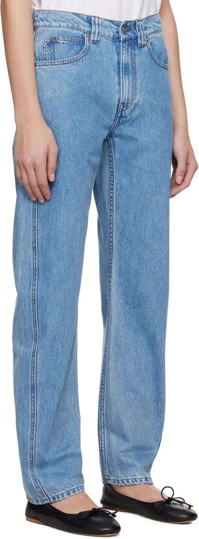 Jw Anderson Women Twisted Denim Jeans