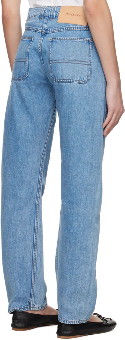 Jw Anderson Women Twisted Denim Jeans
