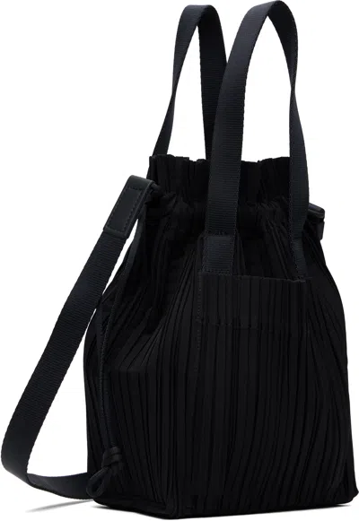 Issey Miyake Black Pleats Tote