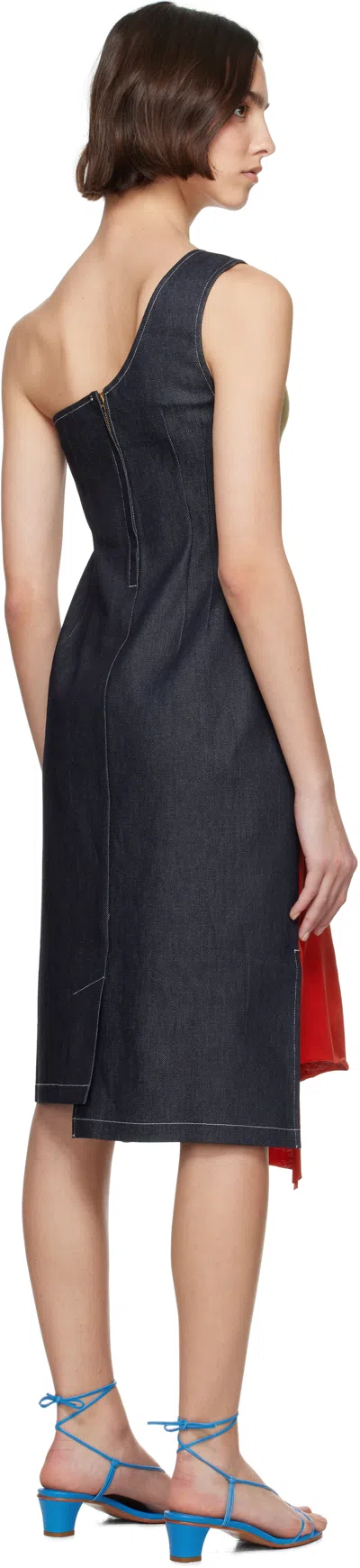 Sc103 Multicolor Hall Midi Dress