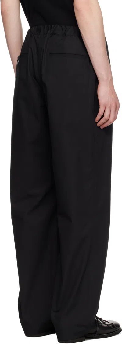 Takahiromiyashita The Soloist Black Easy Trousers
