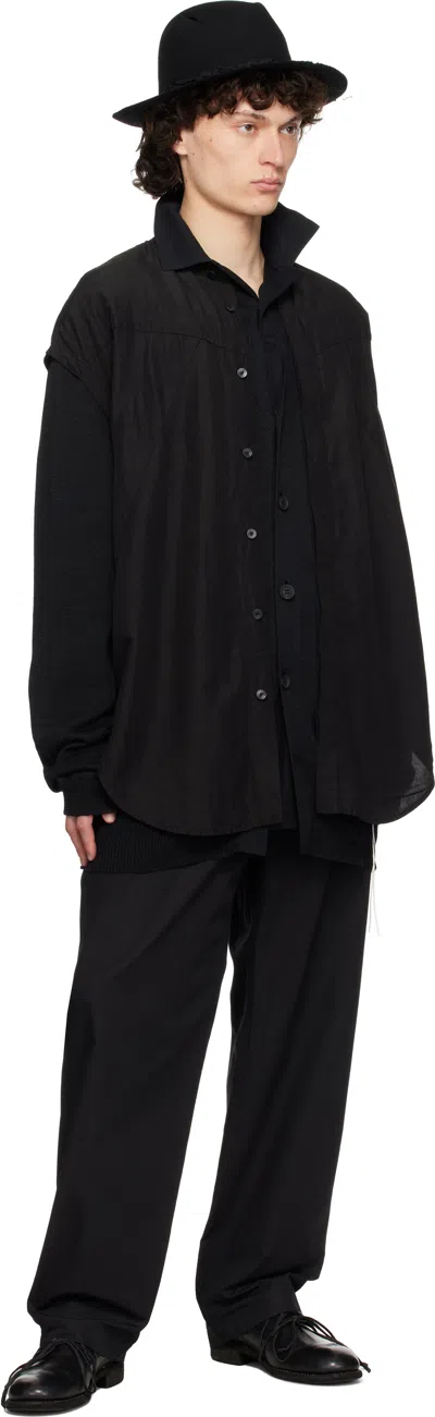 Takahiromiyashita The Soloist Black Easy Trousers