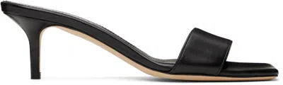 Aeyde Brown Ilvy Kid Suede Leather Mules