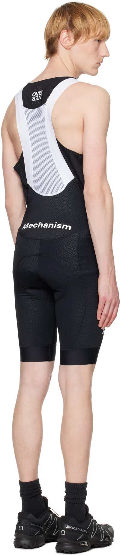 Pas Normal Studios Black & White 'mechanism' Bib Shorts