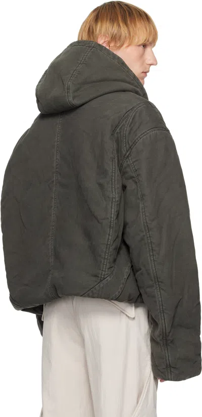 Heliot Emil Gray Parametrical Worker Jacket