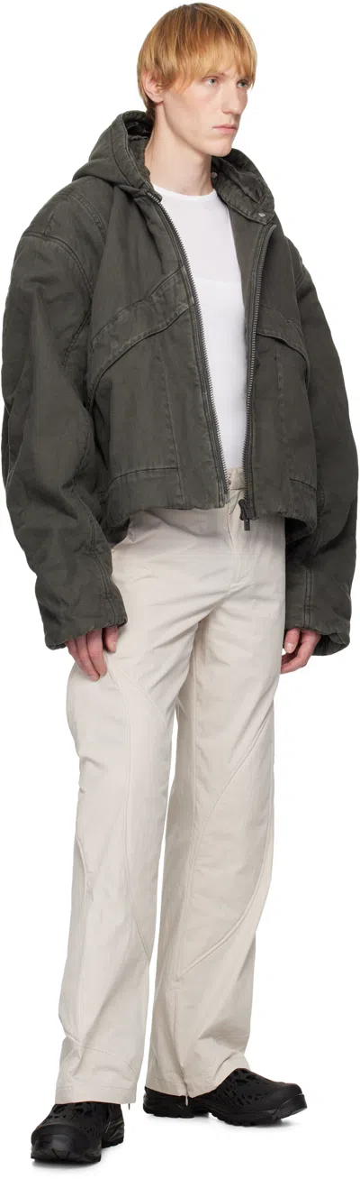 Heliot Emil Gray Parametrical Worker Jacket