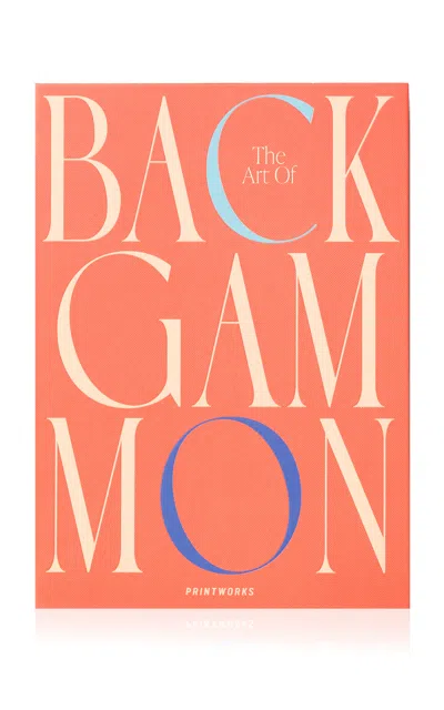 Printworks Art Of Backgammon In Orange