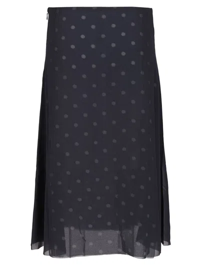 Acne Studios Asymmetric Skirt Skirts Multicolor