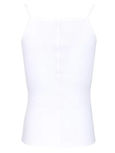 Flore Flore White Bibi Tank Top