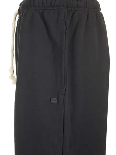 Acne Studios Black Face Swaet Pant Trousers Black