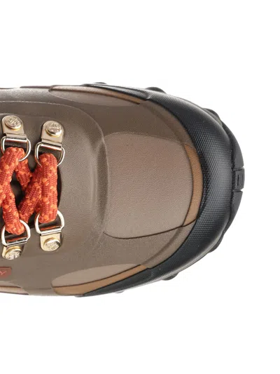 Givenchy Bogs Lace Up Boots In Rubber And Neoprene