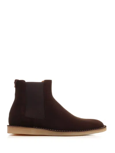 Dolce & Gabbana Brown Suede Ankle Boots