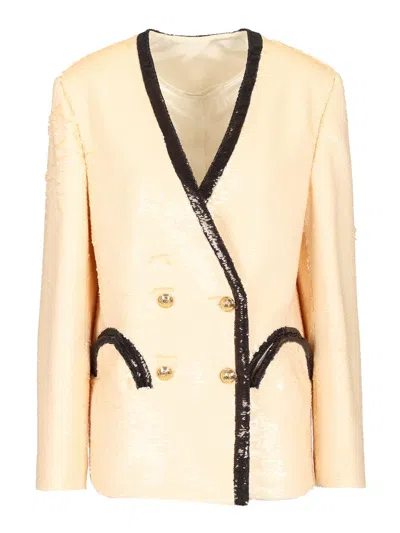 Blazé Milano Cheers Anytime Blazer Jackets Beige