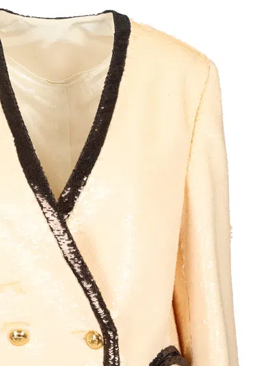 Blazé Milano Cheers Anytime Blazer Jackets Beige