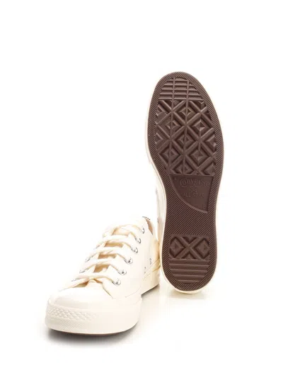 Comme Des Garçons Play X Converse Canvas Low-top Sneakers