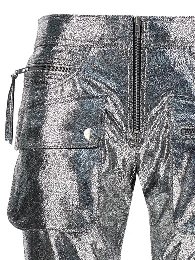Isabel Marant Trousers Featuring Adjustable Straps And Metallic Finish