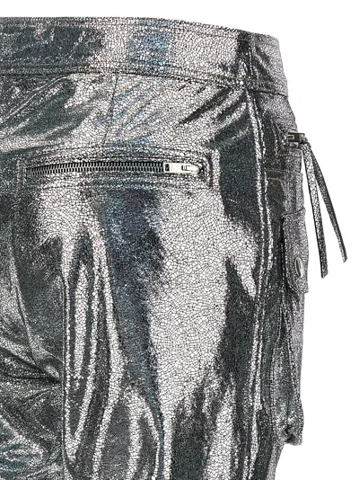 Isabel Marant Trousers Featuring Adjustable Straps And Metallic Finish