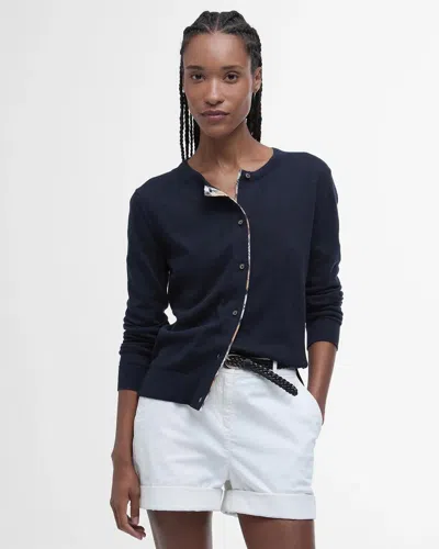 Barbour Cardigan Brendon Blu