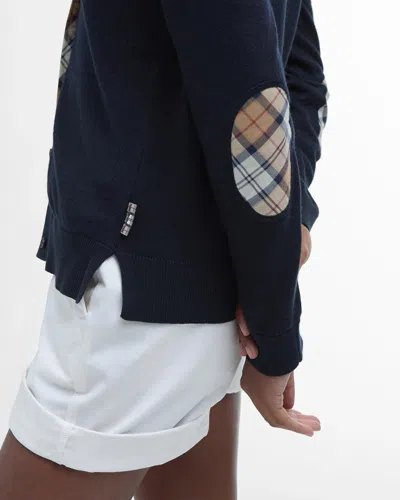 Barbour Cardigan Brendon Blu