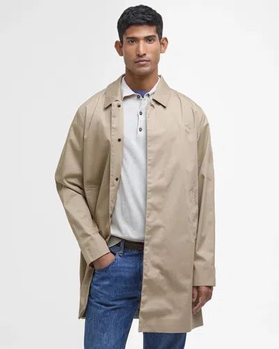 Barbour Structured Coat With Long Sleeves And Side Pockets