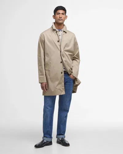 Barbour Structured Coat With Long Sleeves And Side Pockets