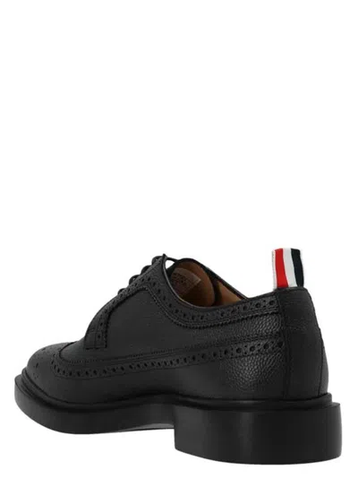 Thom Browne Derby Shoes In Grained Leather