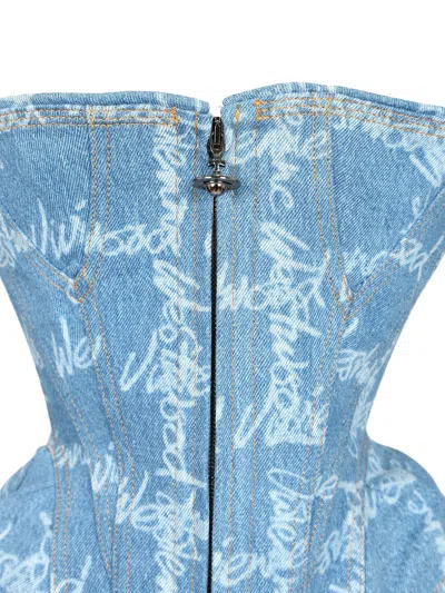 Vivienne Westwood Cobrax Denim Corset