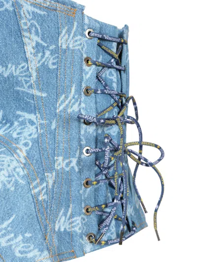Vivienne Westwood Cobrax Denim Corset