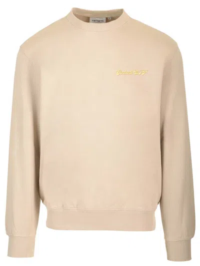 Carhartt Greatest Flicks Logo-print Cotton-jersey Sweatshirt