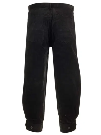 Comme Des Garçons Shirt Navy Layered Trousers