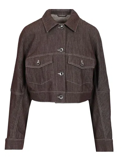 Brunello Cucinelli Jacket With Monili