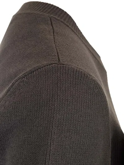 Alexander Wang Cropped Crew Neck Sweater T-shirt Black