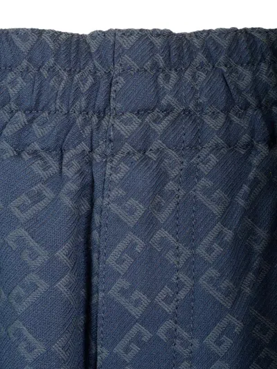 Givenchy Monogram 72 Jacquard Denim Bermuda Shorts