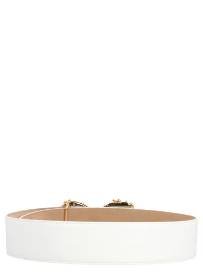 Dolce & Gabbana Dg Barocco Belts White