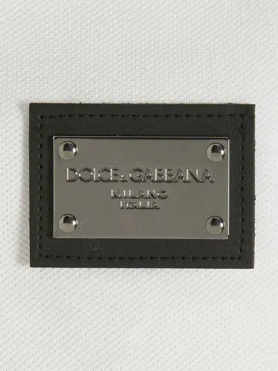 Dolce & Gabbana Dg Essential Polo White