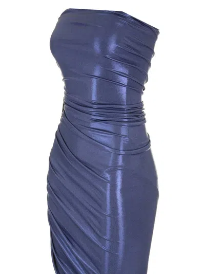 Norma Kamali Diana Strapless Gown