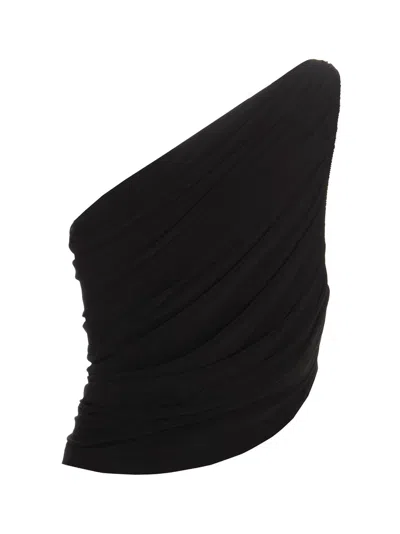 Norma Kamali Diana Tops Black