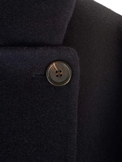 Brunello Cucinelli Double-breasted Couture Wool Cashmere Coat